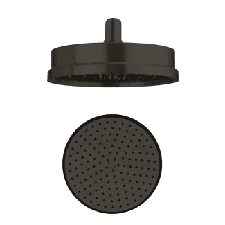 Crosswater MPRO Industrial Carbon Black 8" Shower Head