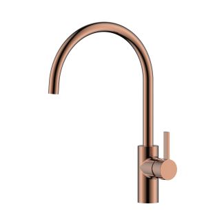 Just Taps Rose Gold Single Lever Sink Mixer