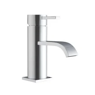 Just Taps Plus Sprint Basin Mixer With Click Clack Waste