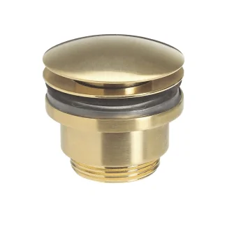 Crosswater Union Brushed Brass Click Clack Basin Waste