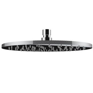 Crosswater Union Brushed Black Chrome 250mm Round Shower Head