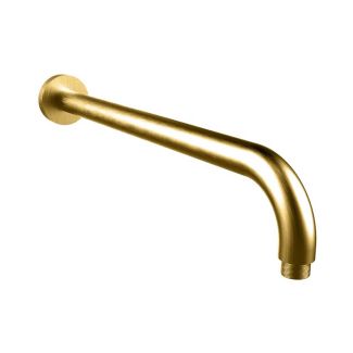 Crosswater Union Brushed Brass Wall Mounted 400mm Shower Arm