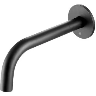 Just Taps VOS Matt Black Basin spout 150mm