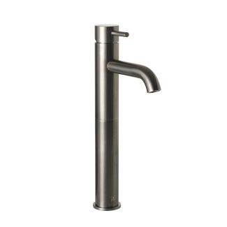 Just Taps VOS single lever tall basin mixer, Designer handle, LP 0.2 Brushed Black