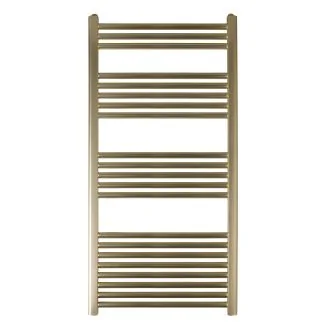 Just Taps VOS Radiator Brushed Brass 1200 X 600