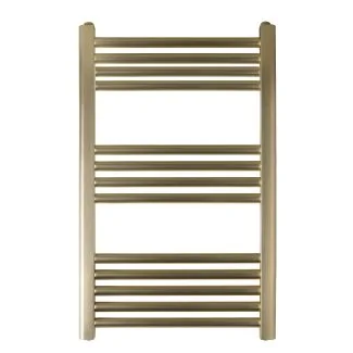 Just Taps VOS Radiator Brushed Brass 800 X 500