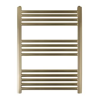 Just Taps VOS Radiator Brushed Brass 800 X 600